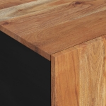 Tavolino da Soggiorno 100x54x40cm Massello Acacia e Multistrato