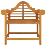 Sedie da Giardino 2 pz 91x62x94 cm in Legno Massello di Teak