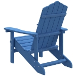 Sedia da Giardino Adirondack Blu Acqua HDPE