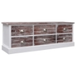 Panchina da Ingresso Marrone 115x30x40 cm in Legno