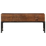 Panca 110 cm in Legno Massello di Recupero