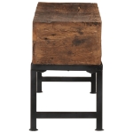 Panca 110 cm in Legno Massello di Recupero