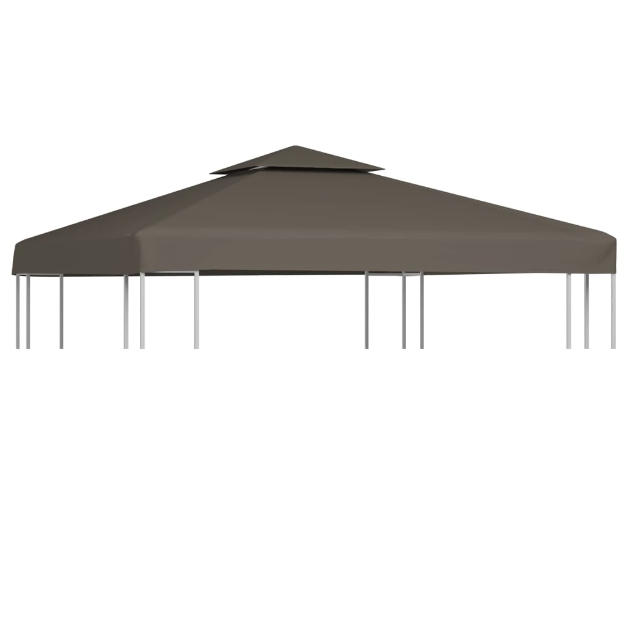 Copertura Superiore per Gazebo a 2 Strati 310 g/m² 3x3m Talpa