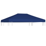 Copertura Superiore per Gazebo 310 g/m² 4x3 m Blu