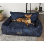 Scruffs & Tramps Lettino per Cani Kensington M 60x50 cm Blu Navy