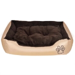 Letto per cani Beige e Marrone XXL