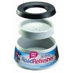 Road Refresher Ciotola Anti Schizzo per Animali Grande Grigia LGRR
