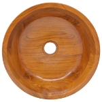 Lavabo in Legno Massello di Teak F40x10 cm