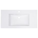 Lavabo da Incasso 800x460x130 mm in SMC Bianco