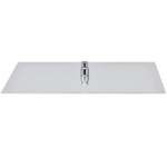 Soffione per Doccia a Pioggia 2 pz Acciaio Inossidabile 30x50cm