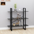 Libreria Grigia 100x30x105 cm in Truciolato