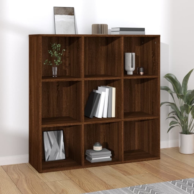 Libreria Rovere Marrone 98x30x98 cm