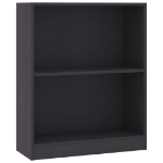 Libreria Grigia 60x24x74,5 cm in Legno Multistrato