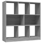 Libreria Grigio Sonoma 97,5x29,5x100 cm in Legno Multistrato