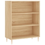 Libreria Rovere Sonoma 69,5x32,5x90 cm in Legno Multistrato