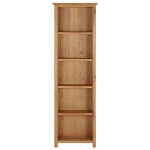 Libreria Stretta 52x22,5x170 cm in Massello di Rovere