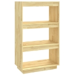 Libreria/Divisorio 60x35x103 cm in Legno Massello di Pino