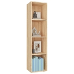 Libreria/Mobile TV Rovere Sonoma 36x30x143 cm Legno Multistrato