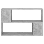 Libreria Grigio Cemento 100x24x63 cm in Truciolato