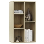 Libreria/Credenza Rovere Sonoma 50x25x80 cm Legno Multistrato