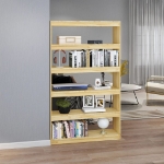 Libreria/Divisorio 100x30x167,5 cm Legno Massello di Pino