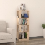 Libreria/Divisorio 51x25x132 cm in Legno Massello di Pino