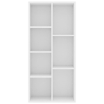 Libreria Bianca 50x25x106 cm in Legno Multistrato