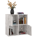 Libreria Calcestruzzo 60x27,5x59,5 cm in Truciolato