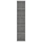 Libreria Grigio Cemento 40x30x189 cm in Truciolato