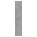 Libreria Grigio Cemento 60x35x180 cm in Truciolato