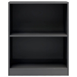 Libreria Grigio Lucido 60x24x74,5 cm in Legno Multistrato