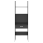 Libreria Grigio Lucido 60x35x180 cm in Truciolato