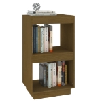 Libreria Marrone Miele 40x35x71 cm in Legno Massello di Pino