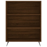 Libreria Rovere Marrone 69,5x32,5x90 cm in Legno Multistrato