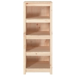 Libreria 50x35x125,5 cm in Legno Massello di Pino