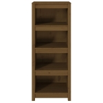 Libreria Marrone Miele 50x35x125,5 cm in Legno Massello di Pino