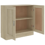 Libreria Rovere Sonoma 82,5x30,5x80 cm in Truciolato