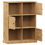 Libreria VIGO 90x35x114,5 cm in Legno Massello di Pino