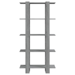 Libreria/Divisorio Grigio Sonoma 80x30x160 cm in Truciolato