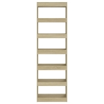 Libreria/Divisorio Rovere Sonoma 60x30x198 cm
