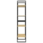 Libreria a 4 Ripiani 60x30x140 cm in Massello di Pino