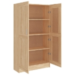 Libreria Rovere Sonoma 82,5x30,5x150 cm in Truciolato