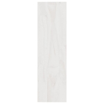 Libreria/Divisorio Bianco 100x30x103 cm in Massello di Pino