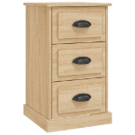 Comodino Rovere Sonoma 39x39x67 cm in Legno Multistrato