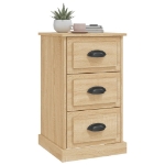 Comodino Rovere Sonoma 39x39x67 cm in Legno Multistrato