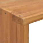 Comodino 40x30x40 cm in Legno Massello di Teak