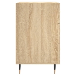 Comodino Rovere Sonoma 40x40x66 cm in Legno Multistrato