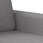 Poltrona Grigio Chiaro 60 cm in Tessuto