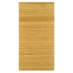 Kleine Wolke Tappeto per Bagno Bambus 50x80 cm Marrone