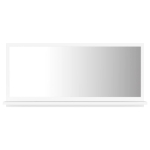 Specchio da Bagno Bianco 80x10,5x37 cm in Truciolato